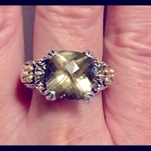 Gorgeous Barbara Bixby Champagne ring